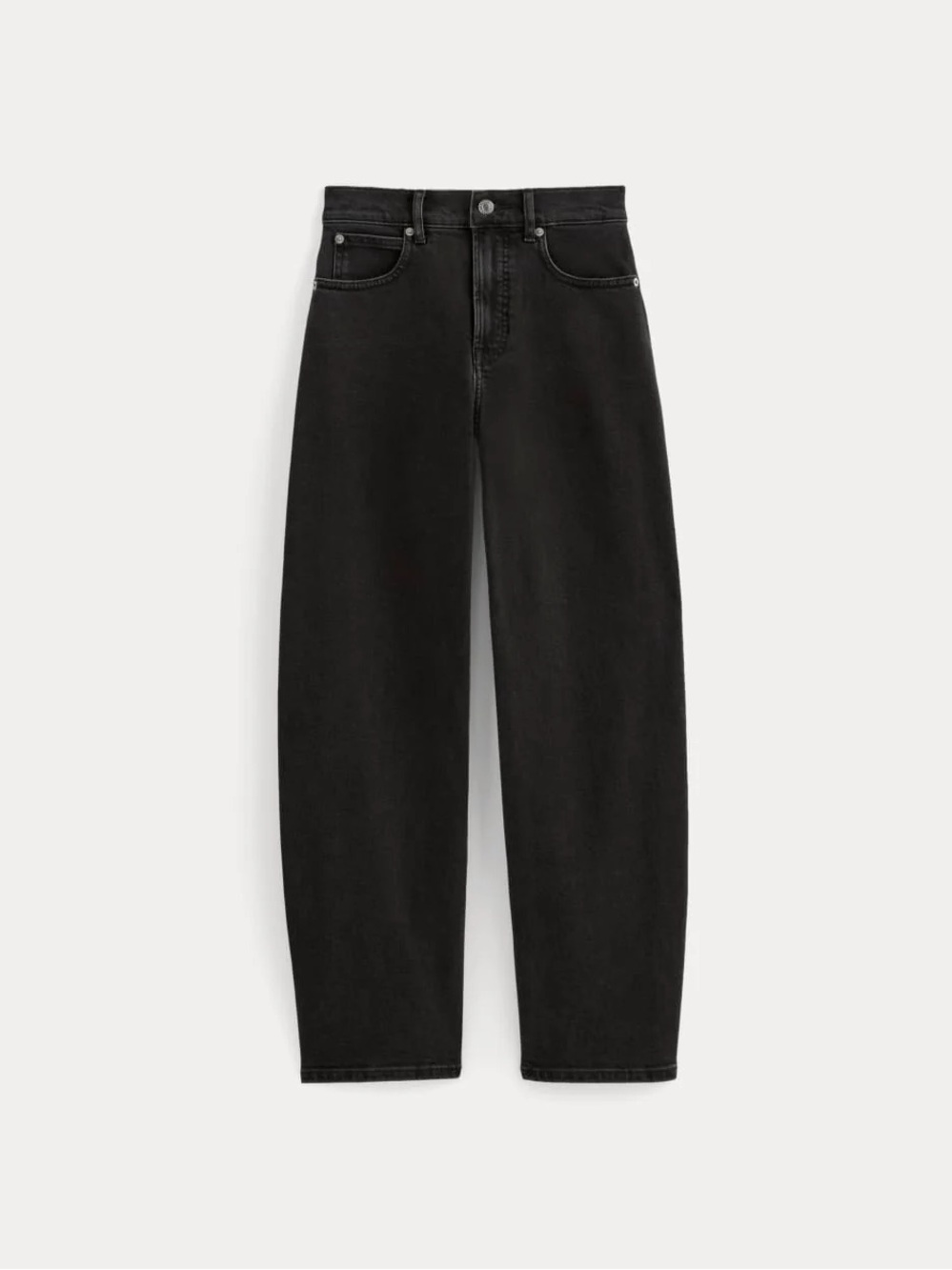 Everlane High-Waist Black Wide-Leg Jeans brand new with tags